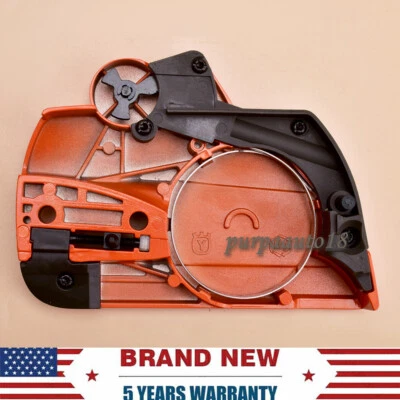 PURPA AUTO NEW Fit For Husqvarna 537286301 Side Clutch Cover 455 455E 460 Rancher Chainsaw
