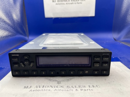 GARMIN GTX 330ES MODE S ADS-B TRANSPONDER P/N 011-00455-60 WITH FORM FAA 8130-3