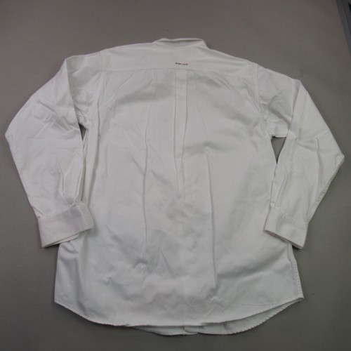 Ariat Pro Shirt Mens Large Tall Long Sleeve Button Front Front Colorado Beef - Picture 7 of 12