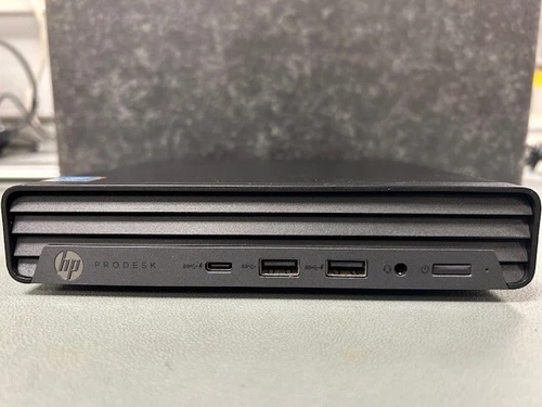 HP ProDesk 600 G6,-Intel Pentium Gold - 8GB RAM - 256GB SSD