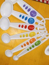 Curious Chef Kids Cookware - 6-Piece Measuring Spoon Set. Accurate Utensils Here