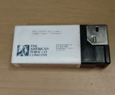The American Tobacco Company White Disposable Lighter