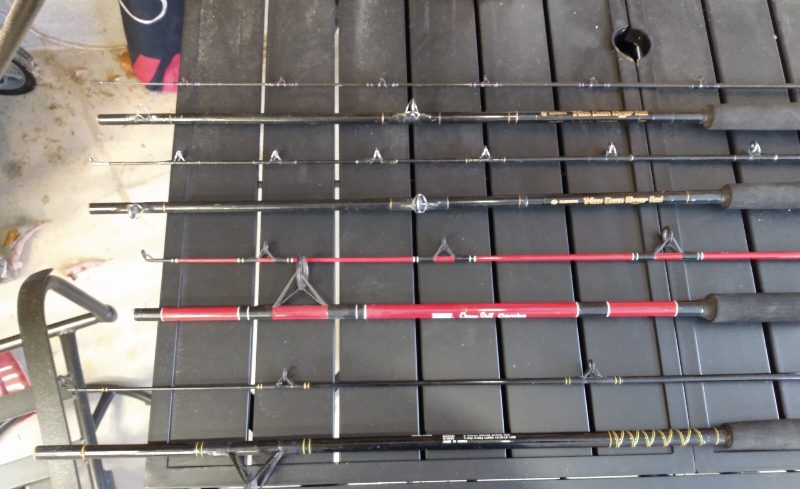 Lot Of 4 Fishing Rods eBay