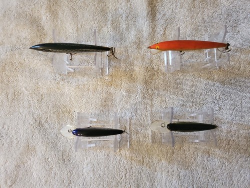 Minnow Style Fishing Lures x 5 Different Patterns 2 3/8 to 3 Inch Rapala Unknown - Picture 4 of 7