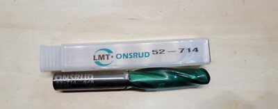 NEW LMT Onsrud 52-714 5/8'' Two Flute Routing End Mill Plunge Point 