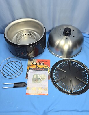 Cobb Tailgate Charcoal Grill Portable Travel Tailgating Camping Cooker 12x13