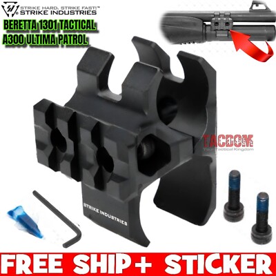 Strike Industrie SHOTGUN BARREL CLAMP MOUNT FOR BERETTA 1301 TAC - A300 ULTIMA