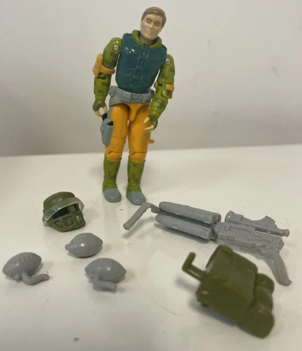 Hasbro GI Joe Captain Grid-Iron Action Figure Loose 1990
