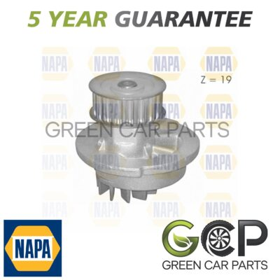 #ad NAPA Water Pump Fits Daewoo Kalos 2002 2004 1.4 96352648 GBP 26.16