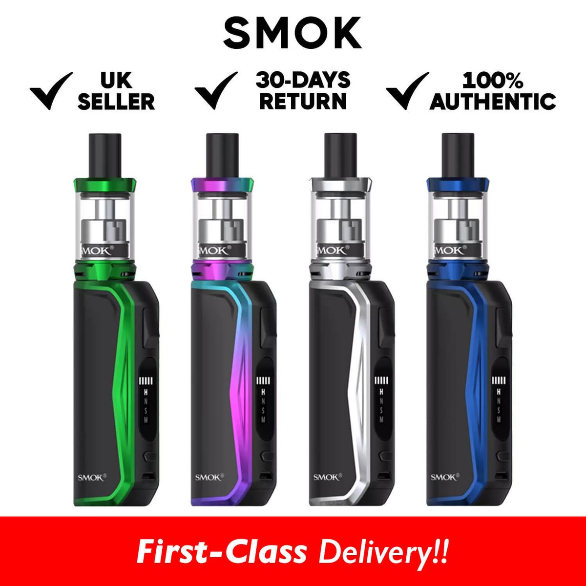 100% ORIGNAL SMOK PRIV N19 30W STARTER KIT 1200mAh | BUILT-IN BATTERY | UK  STOCK | eBay UK