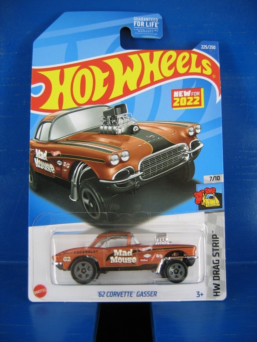 ホットウィール 62 CORVETTE GASSER STH＆レギュラー Amazon.com: Hot Wheels 2022 - '62 Corvette Gasser - HW Drag
