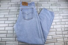 VTG Levis 550 Jeans Mens 36x30 (Fits 34x29) Relaxed 90s Orange Tab Made in USA