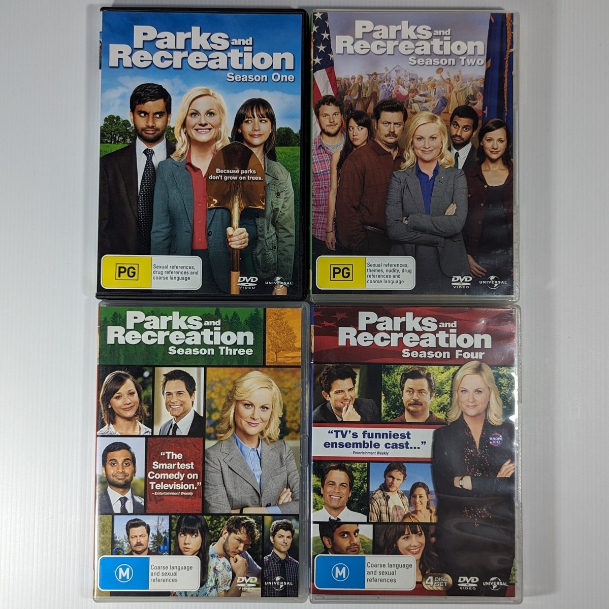Parks And Recreation Season 1-7 Boxset (DVD, 2016) Amy Poehler
