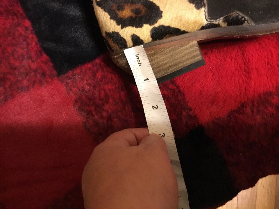 Free People  Botas Mujer Western Botines Vaquero Gamuza/Cabello de Vaca Talla 8 Foto 3 de 4