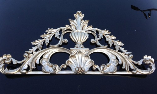 Wanddeko Wandrelief Barock 77x36 Wanddekoration Antik Türdekoration/bogen - Bild 7 von 26