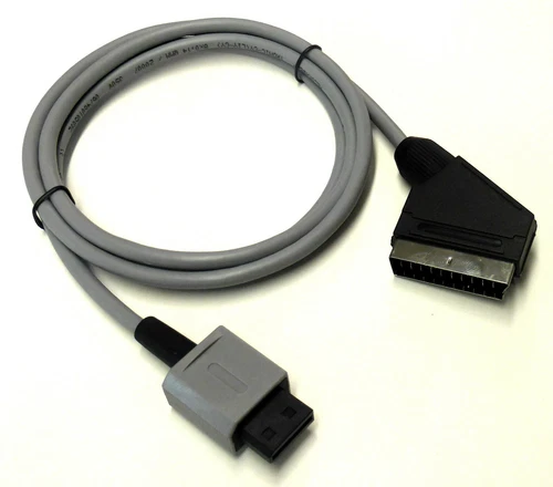 Nintendo Wii RGB Kabel Scart PAL  1.5M.   Handgefertigtes.    Hohe Qualität