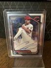 Chase Burns 2024 Bowman Chrome Prospect 1st Auto #CPA-CB