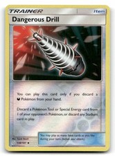 Dangerous Drill Reverse Holofoil SM - Team Up 138/181 NM Pokemon