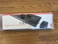 Lenovo 510 Wireless Combo Keyboard  Mouse, 2.4GHz, Spill Resistant, Black