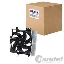 AKS DASIS Radiateur Ventilateur 330mm 260W Convient pour Citroën C3 Peugeot 1007
