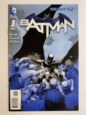 Batman #1 New 52 5th PRINT | VF+ | 1ST Lincoln March, Harper Row (cameo) | DC