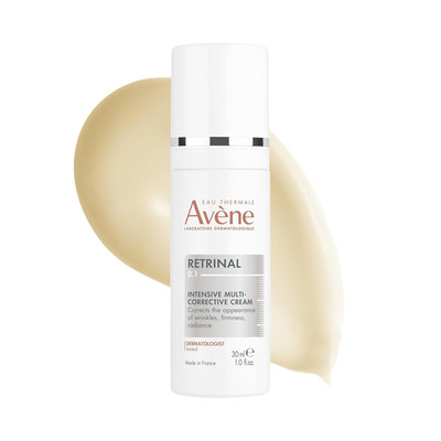 Avène Retrinal Intensive Multi-Corrective Cream, Retinal Face Cream Formulated w