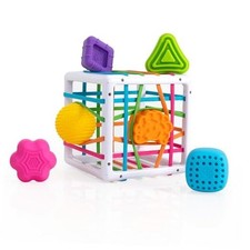 InnyBin Shape Learning Toys, Sensory Toys for Babies and Shape Sorter