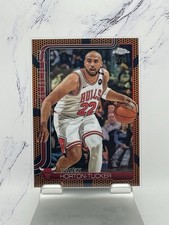 Bulls 2025-26 Topps Chrome Talen Horton Tucker Orange Basketball Refractor /25