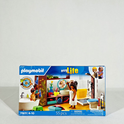 Playmobil My Life Badezimmer Spielfiguren Set (71611)