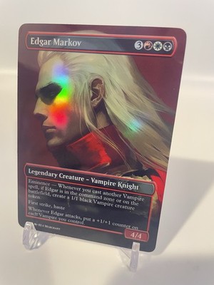 MTG Edgar Markov FOIL Playtest Card Magic NM COMMANDER EDH