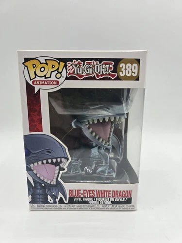 Funko POP Vinyl - Animation - Yu-Gi-Oh - Blue-Eyes White Dragon - #389