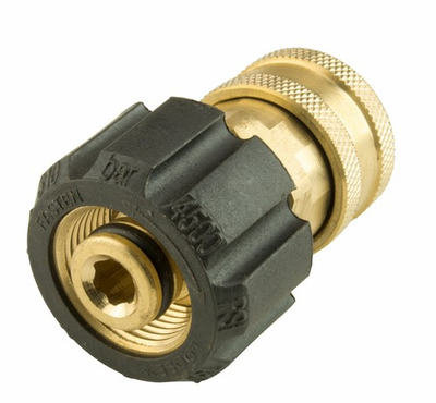#ad Erie Tools Brass 22mm x 3 8quot; Twist Quick Connect Socket Pressure Washer Adapter $18.99