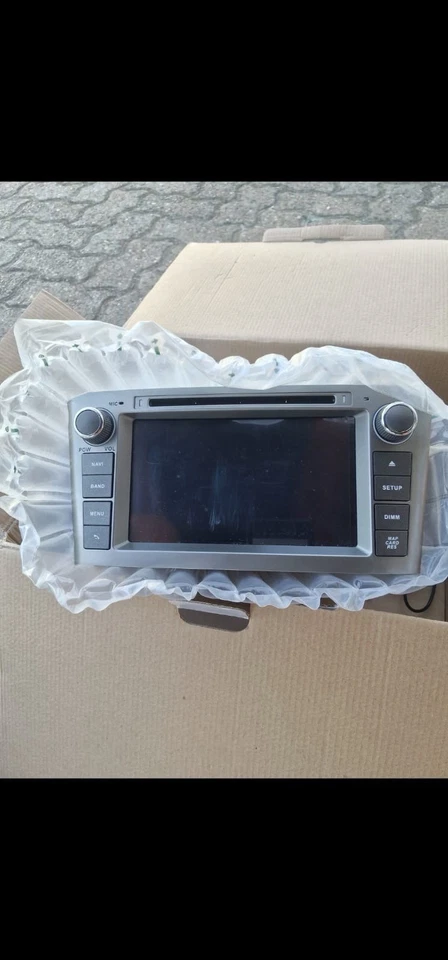 DAB+ Android 12 Autoradio GPS Navi DSP 32GB Für Toyota Avensis T25 2005-2009 - Bild 3 von 4