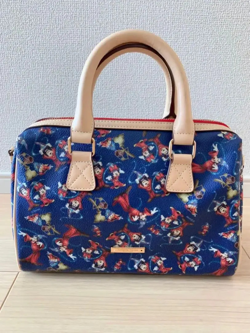 SAMANTHA THAVASA PETIT CHOICE x D23 Disney Mini Boston Bag Fantasia USED FS JP