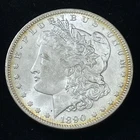 1890-O $1 Silver Morgan Dollar in Choice BU, Excellent Eye Appeal, Full Luster