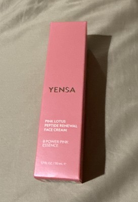YENSA PINK LOTUS PEPTIDE RENEWAL FACE CREAM 8 POWER PINK ESSENCE 1.7oz NIB