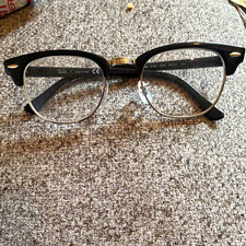 Ray-Ban RB5154 2000 Browline Full Rim Black M...