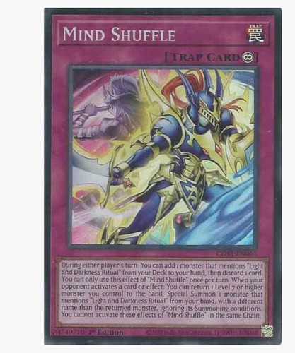 Mind Shuffle - CORI-EN065 - Super Rare YuGiOh