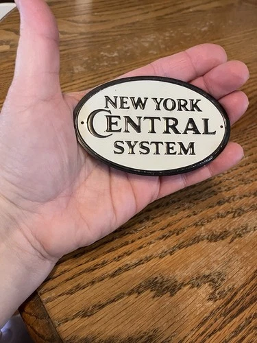 🚂Vintage Post Cereal New York Central System Tin Sign