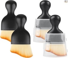 Interior Cleaning Brush, 4 Dust Brush Interior Detailing Brush, Soft Bristle Int