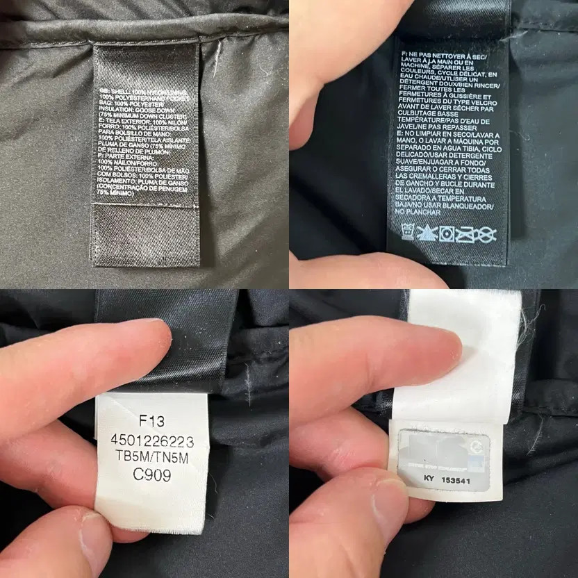 Supreme The North Face 13FW Fur Print Nuptse Jacket Men L thumbnail 4