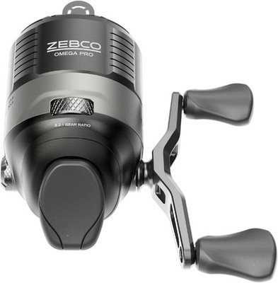 Zebco Omega Pro Spincast Fishing Reel, Dual Ceramic Pick-up Pins