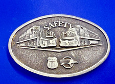 Union Pacific and Missouri Pacific Merger 1983 Driver Safety Award Belt Buckle