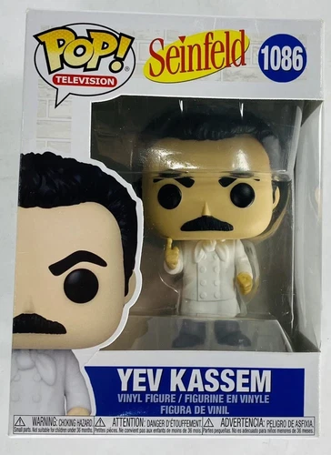 YEV KASSEM - FUNKO POP! - Sienfeld #1086 - "No Soup for You" - Brand new in Box