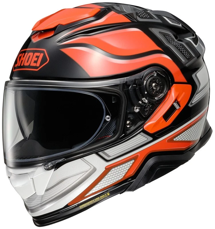 SHOEI Orange Motorcycle & Powersports Helmets for sale | eBay