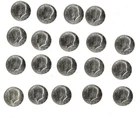 One roll of nineteen (19) 1968 d uncirculated 40% silver Kennedy half dollars