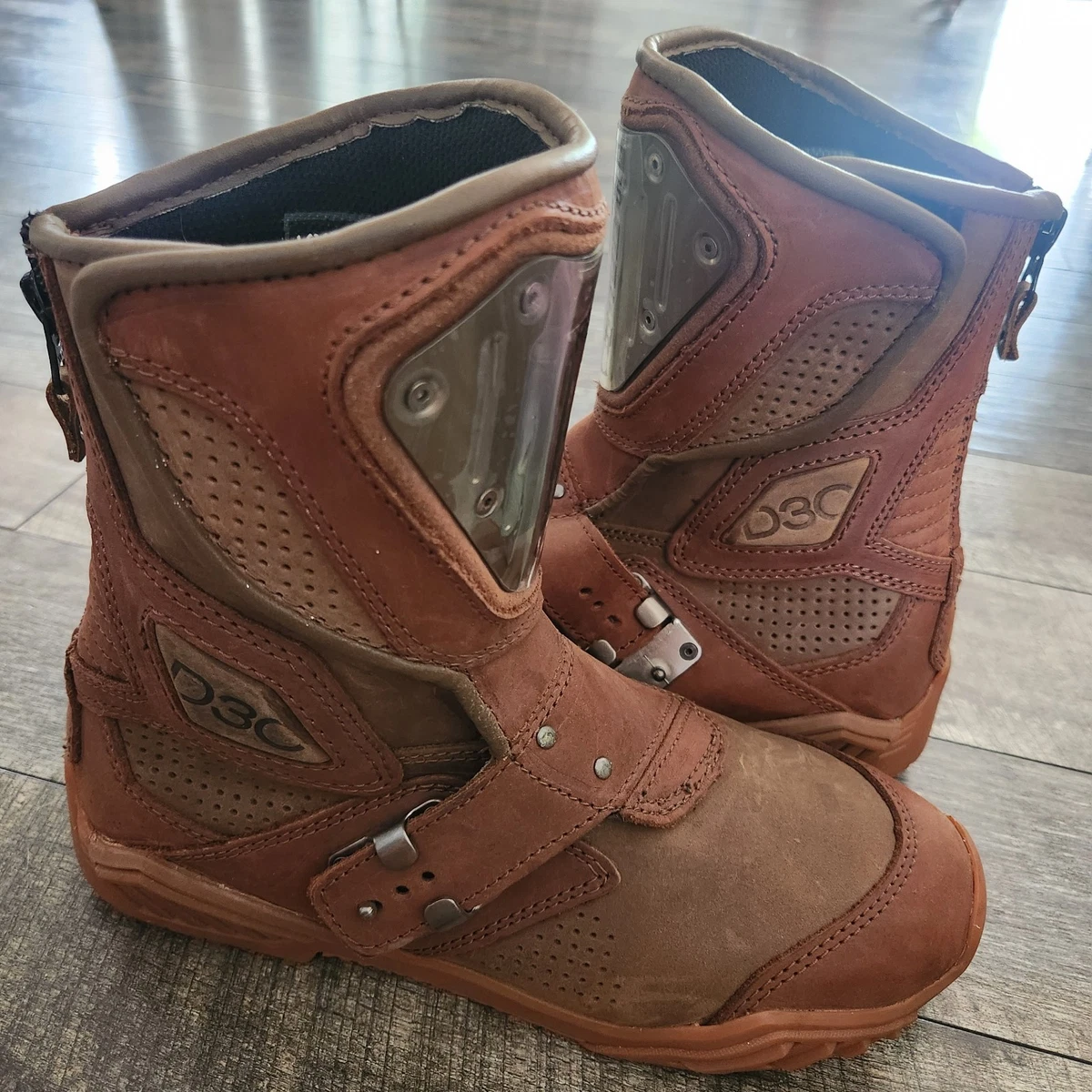 ICON SuperDuty 4 Motorcytle Boots Wheat Tan Size 9 US Mens Street Riding Boot Men main image 2