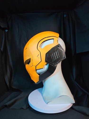 Deathstroke Helmet Mask DC Comics Villain Cosplay Prop Unisex Adults Sz 24"-25" - Picture 8 of 10