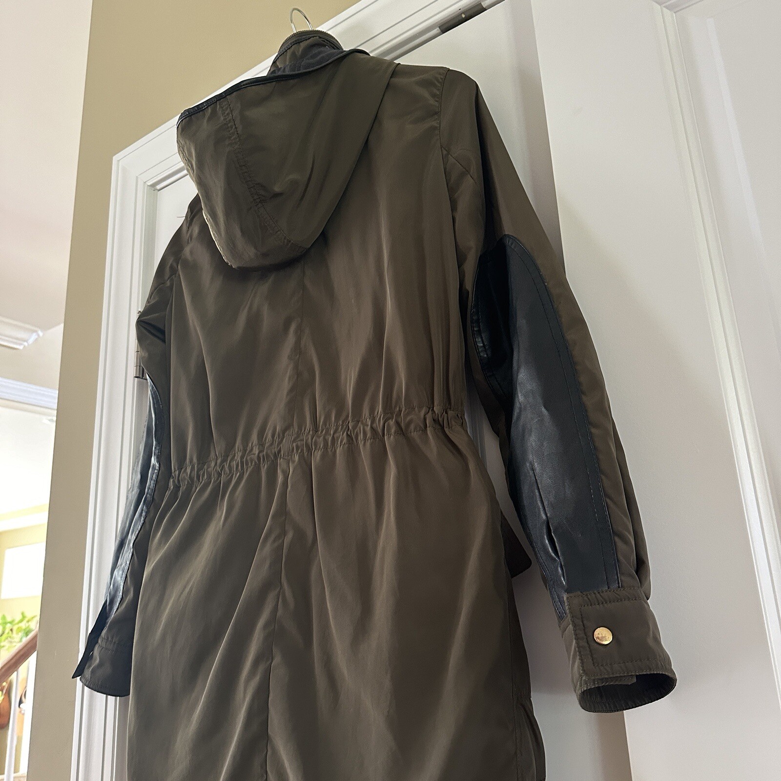 Zara basic collection lightweight hunter green ut… - image 9