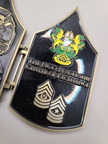 The NCO Leadership Center Of Excellence Sergeant Major Academy Challenge Coin - Picture 3 of 7